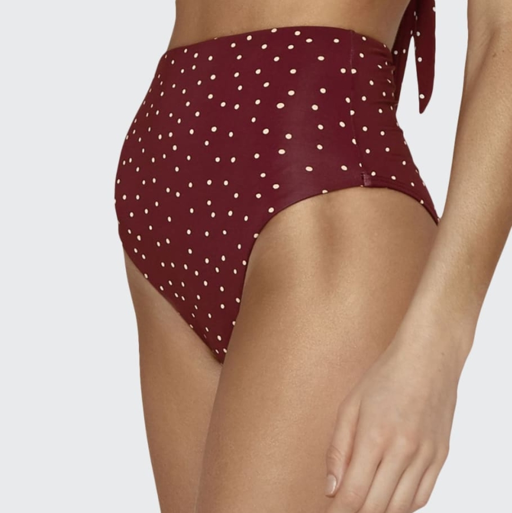 Vix Lola Polka Dot Hot Pant Bikini Swim Bottoms Size S